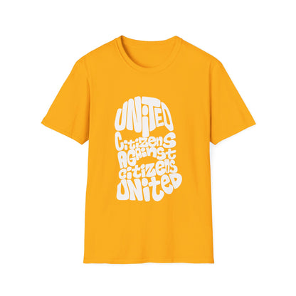 United Citizens Against Citizens United Balaclava T-shirt