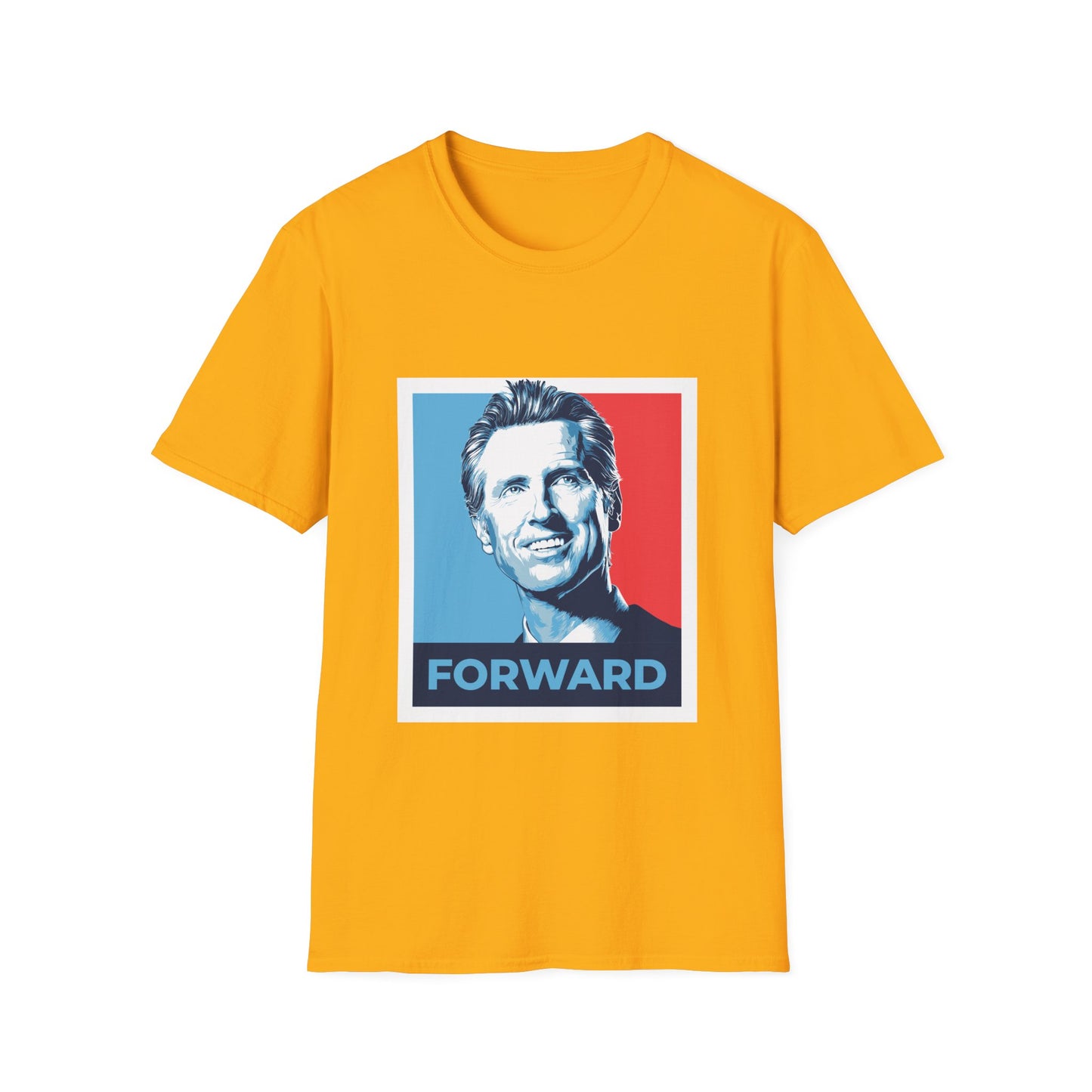 Gavin Newsom Forward – Pro-Democracy Campaign T-Shirt