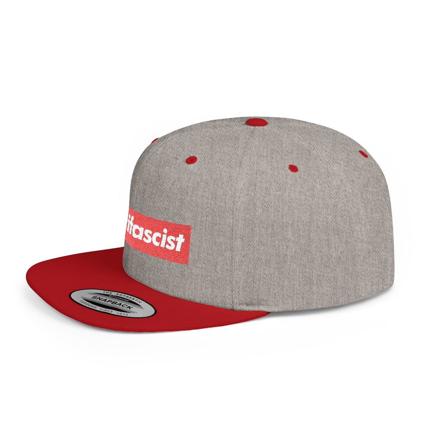 Antifascist – Flat Bill Snapback Hat