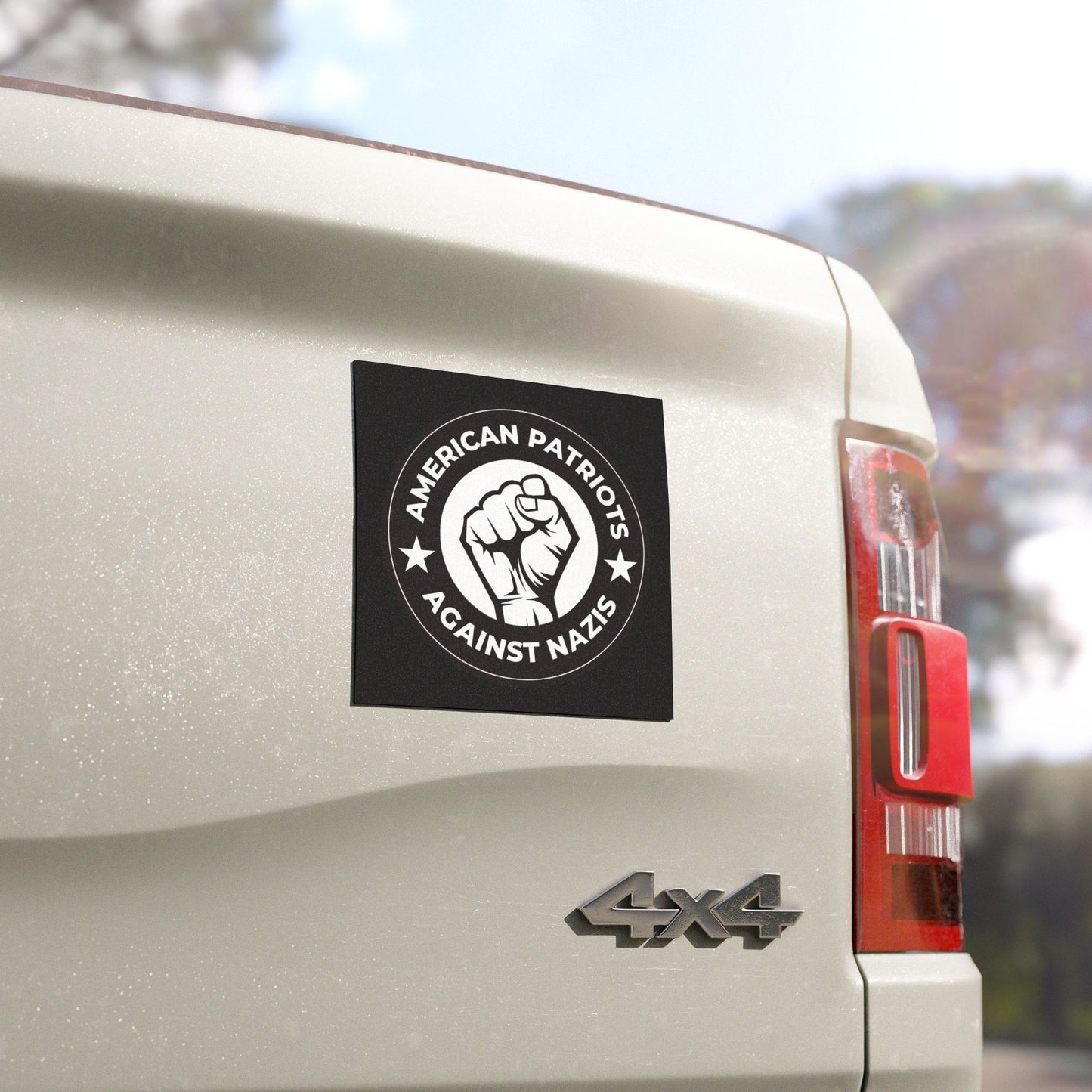 American Patriots Against Nazis - Car Magnet