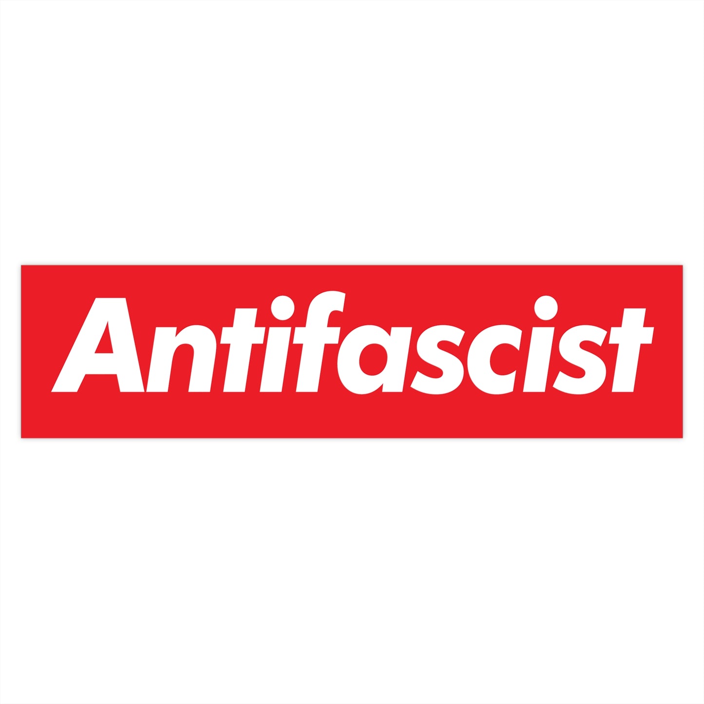 Antifa/Antifascist - Bumper Stickers