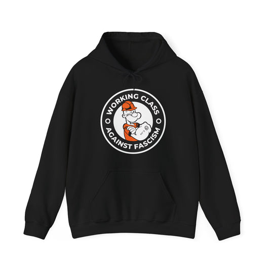 Working Class Against Fascism Hoodie – Pro-Democracy Activist Sweatshirt for Equality & Justice