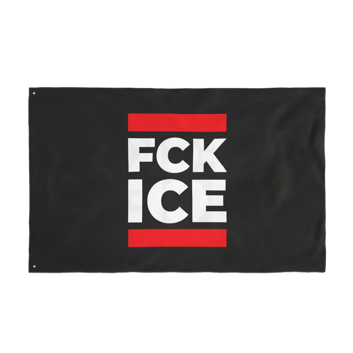 FCK ICE Flag — Immigrant Rights Protest Flag, Double-Sided