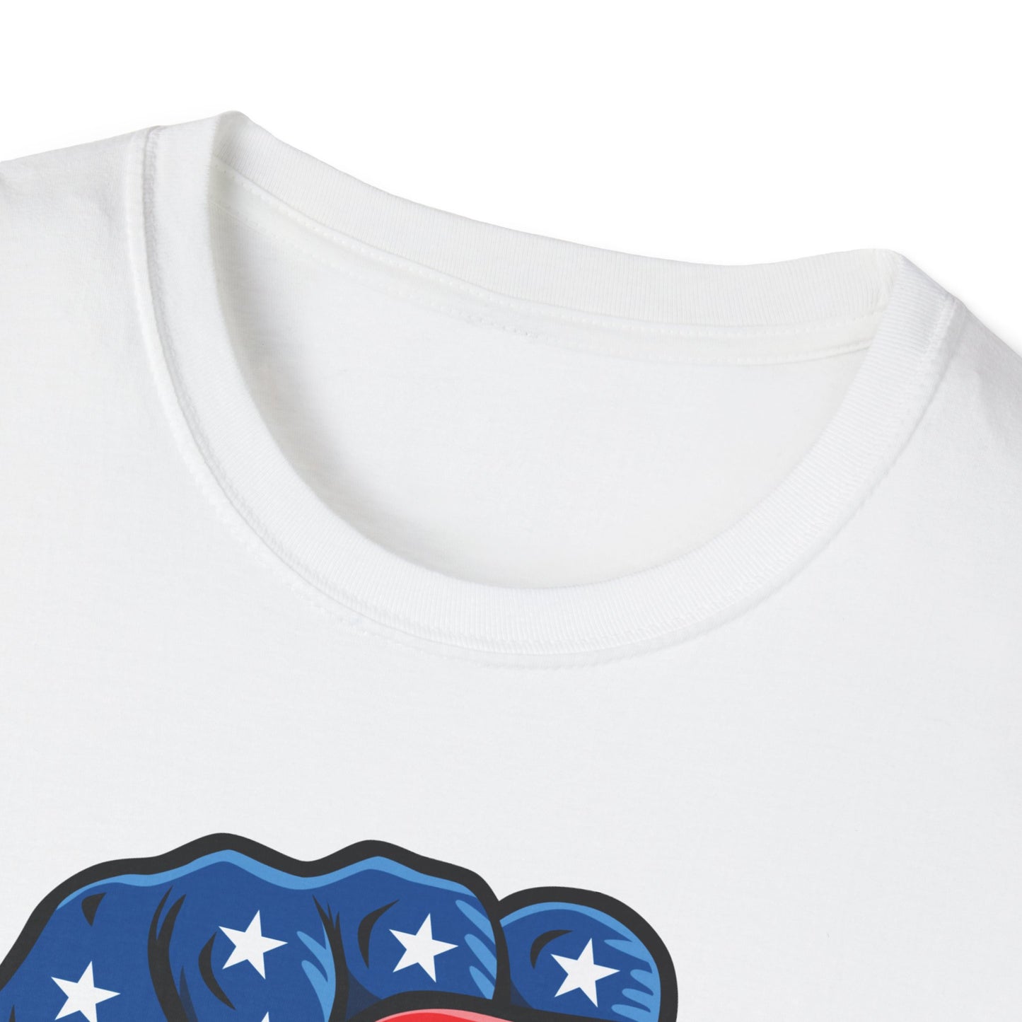 American Painted Hand – Patriotic Protest & Democracy T-Shirt