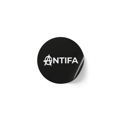 Rouleaux d'étiquettes autocollantes rondes Antifa