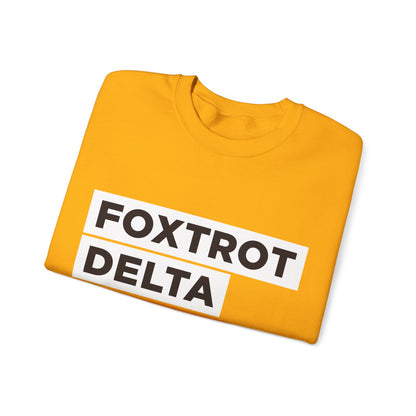 Foxtrot Delta Tango FDT Protest Code – Pro-Democracy Sweatshirt