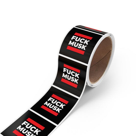 Fuck Musk - Sticker Rolls