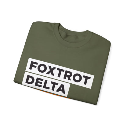 Foxtrot Delta Tango FDT Protest Code – Pro-Democracy Sweatshirt