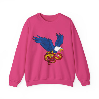 Democracy Eagle Vs. Fascist Snake - Sweatshirt