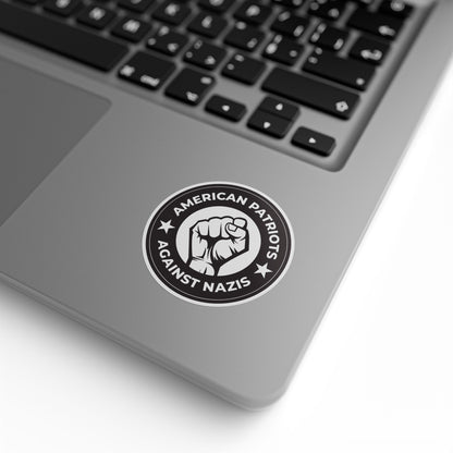 American Patriots Against Nazis Round Sticker Label Rolls