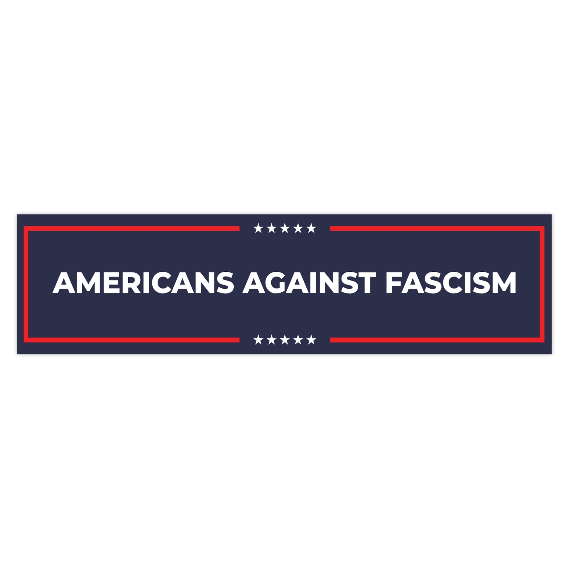 Americans Against Fascism – Bumper Sticker