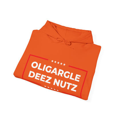 Oligargle Deez Nutz – Satire Hoodie