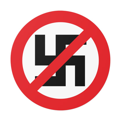Anti-Nazi – Round Vinyl Sticker