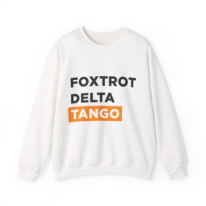 Foxtrot Delta Tango FDT Protest Code – Pro-Democracy Sweatshirt