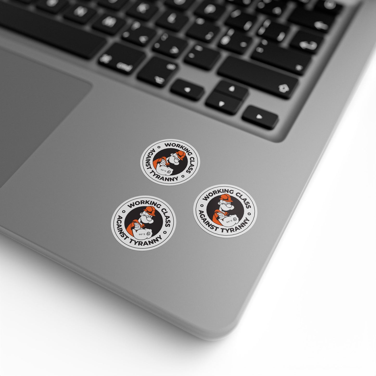 Working Class Against Tyranny – Round Sticker Roll
