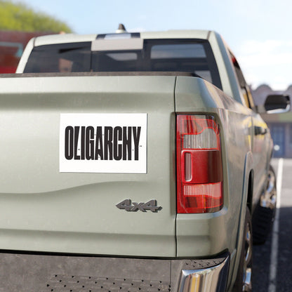 Oligarchy 👻 - Car Magnet