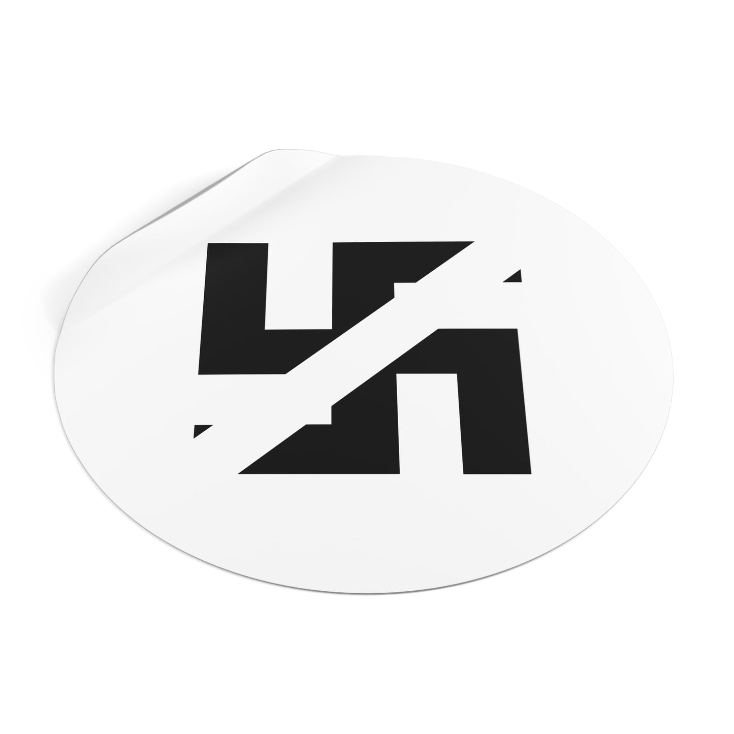 Anti-Nazi – Round Vinyl Sticker