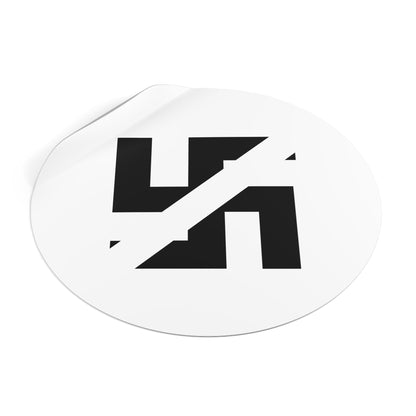 Anti-Nazi – Round Vinyl Sticker
