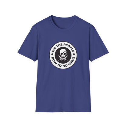 Free Oppression - Tshirt - We The People Bow To No Kings - Metro Blue