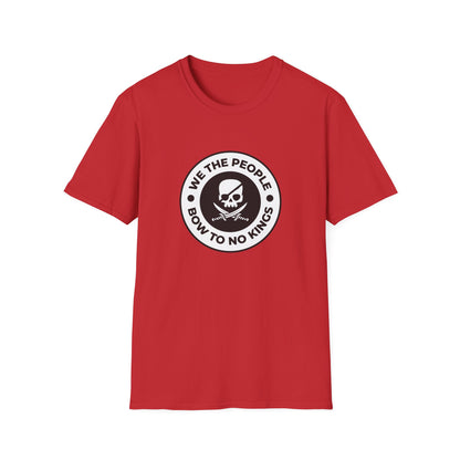 Free Oppression - Tshirt - We The People Bow To No Kings - Red