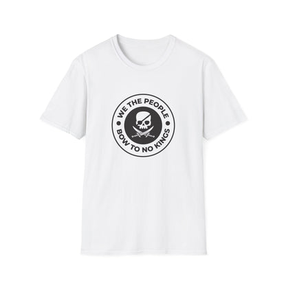Free Oppression - Tshirt - We The People Bow To No Kings - White