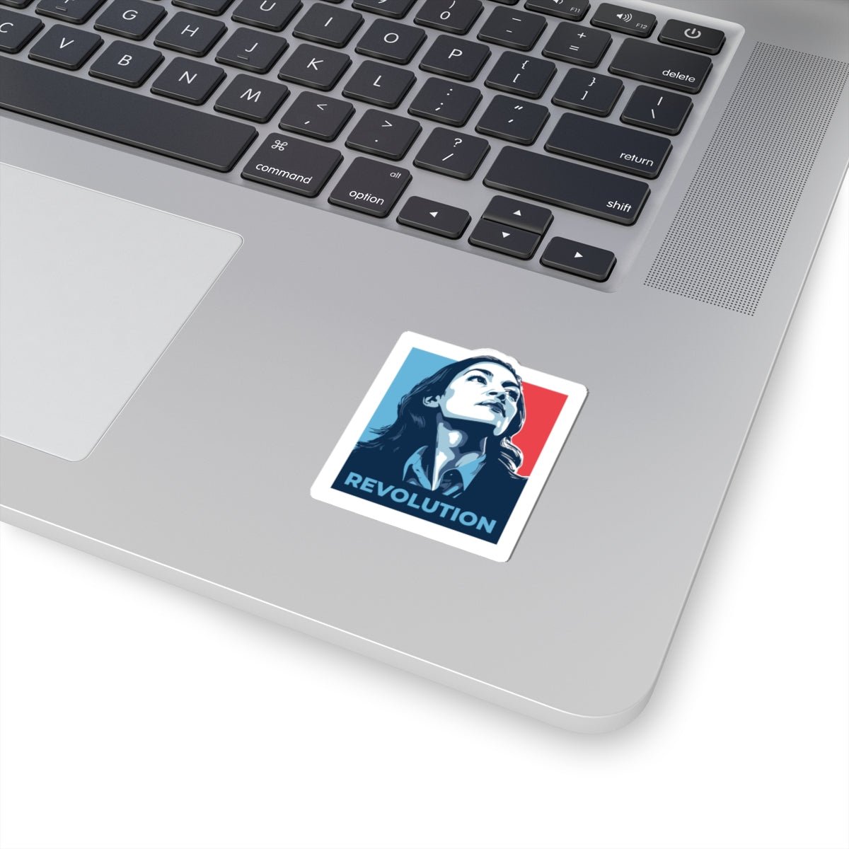Free Oppression - Kiss - Cut Sticker - Alexandria Ocasio - Cortez AOC Revolution – Kiss - Cut Sticker