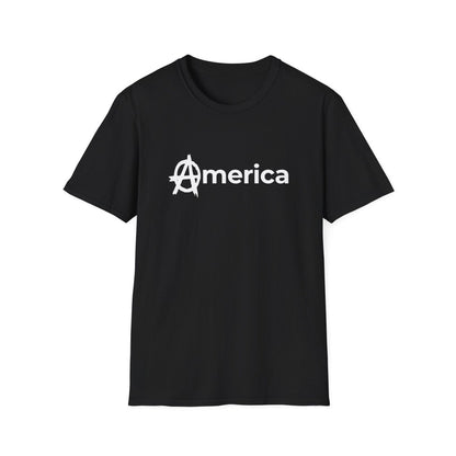 Free Oppression - T-Shirt - America Anarchy – Anti - Authoritarian T-Shirt