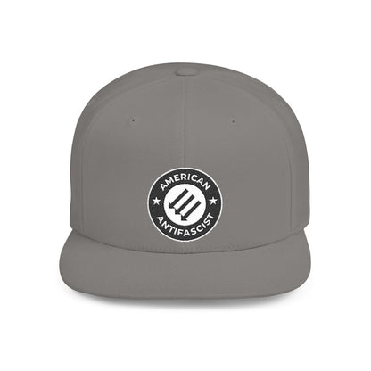 Free Oppression - Hats - American Antifascist – Flat Bill Snapback Hat