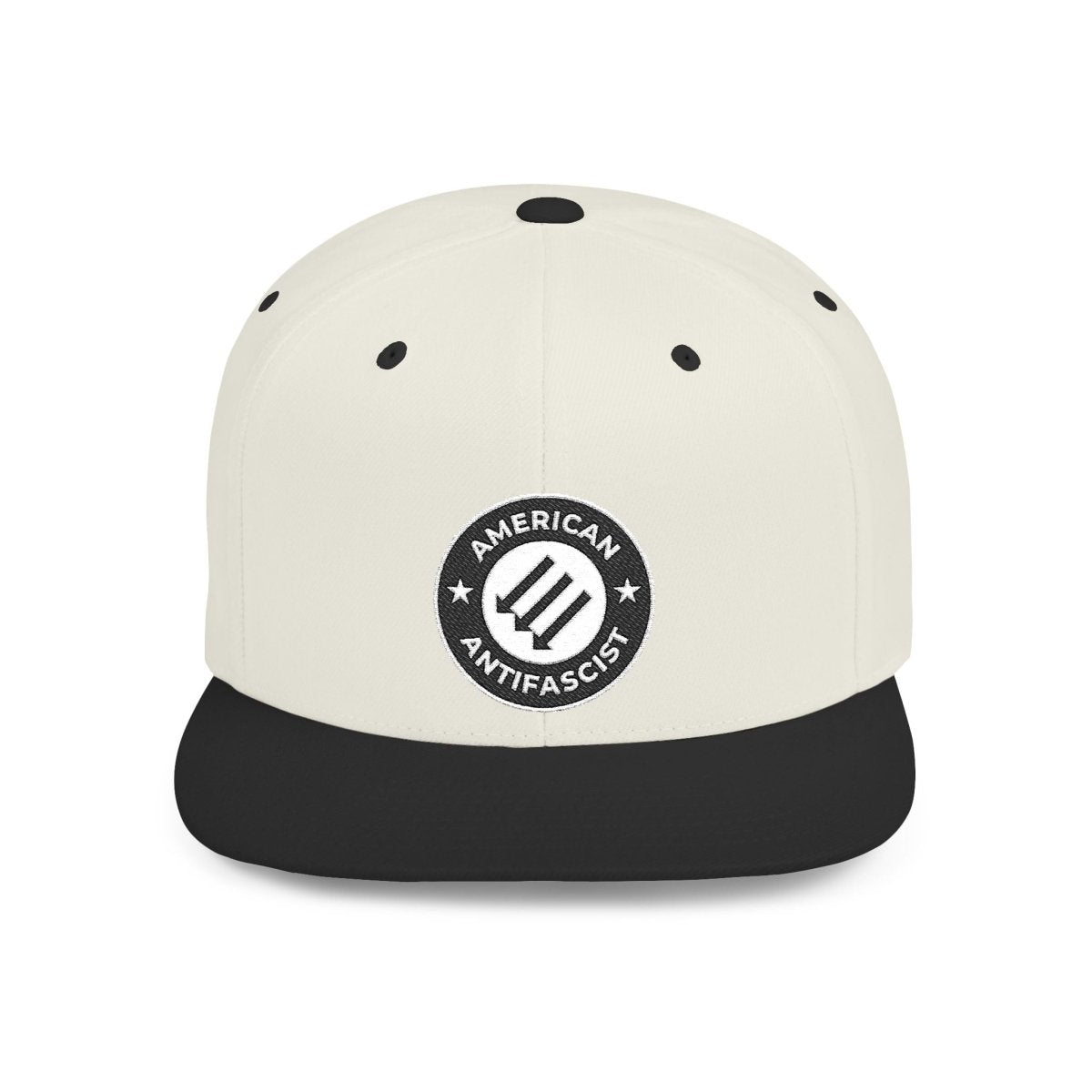 Free Oppression - Hats - American Antifascist – Flat Bill Snapback Hat