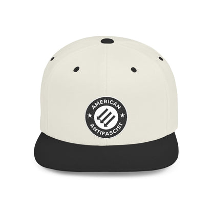 Free Oppression - Hats - American Antifascist – Flat Bill Snapback Hat