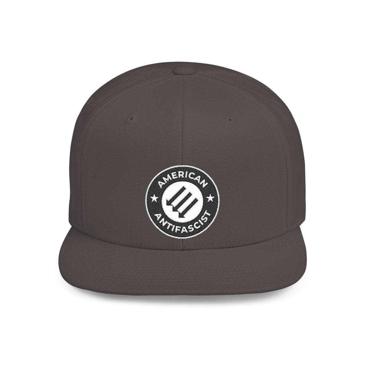 Free Oppression - Hats - American Antifascist – Flat Bill Snapback Hat