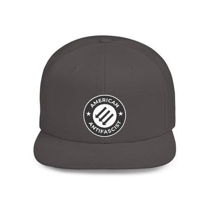 Free Oppression - Hats - American Antifascist – Flat Bill Snapback Hat