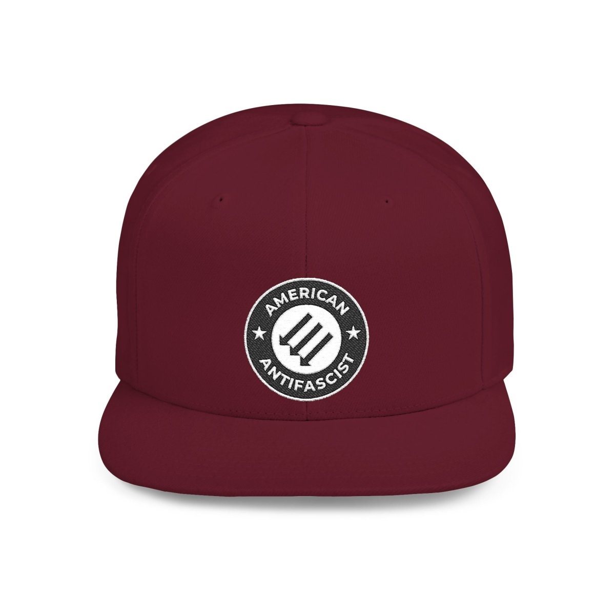 Free Oppression - Hats - American Antifascist – Flat Bill Snapback Hat