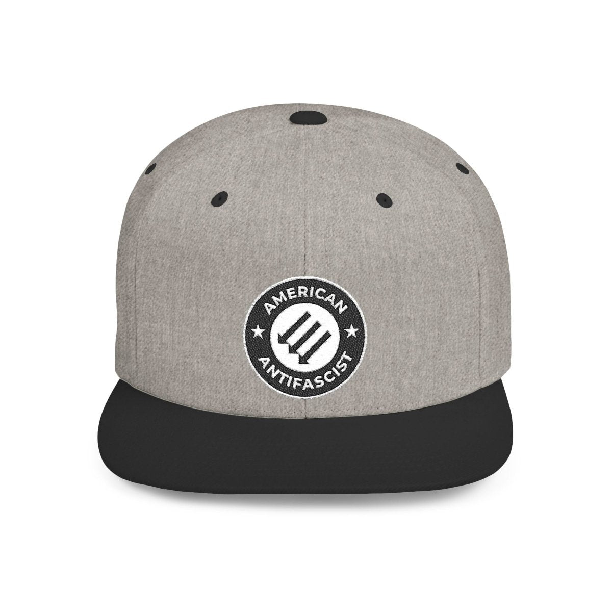 Free Oppression - Hats - American Antifascist – Flat Bill Snapback Hat