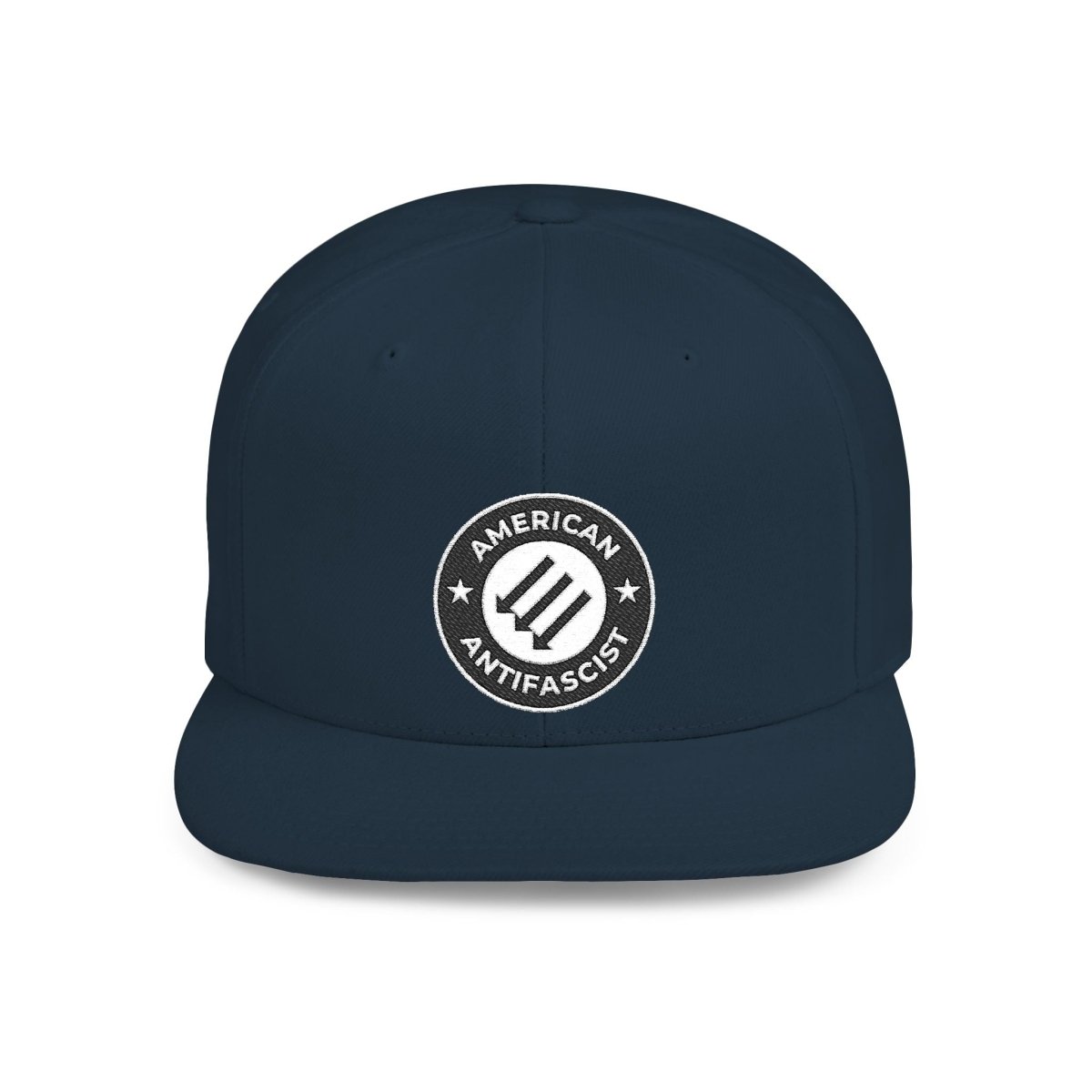 Free Oppression - Hats - American Antifascist – Flat Bill Snapback Hat