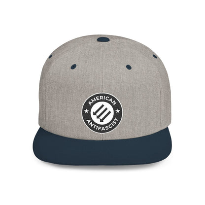 Free Oppression - Hats - American Antifascist – Flat Bill Snapback Hat