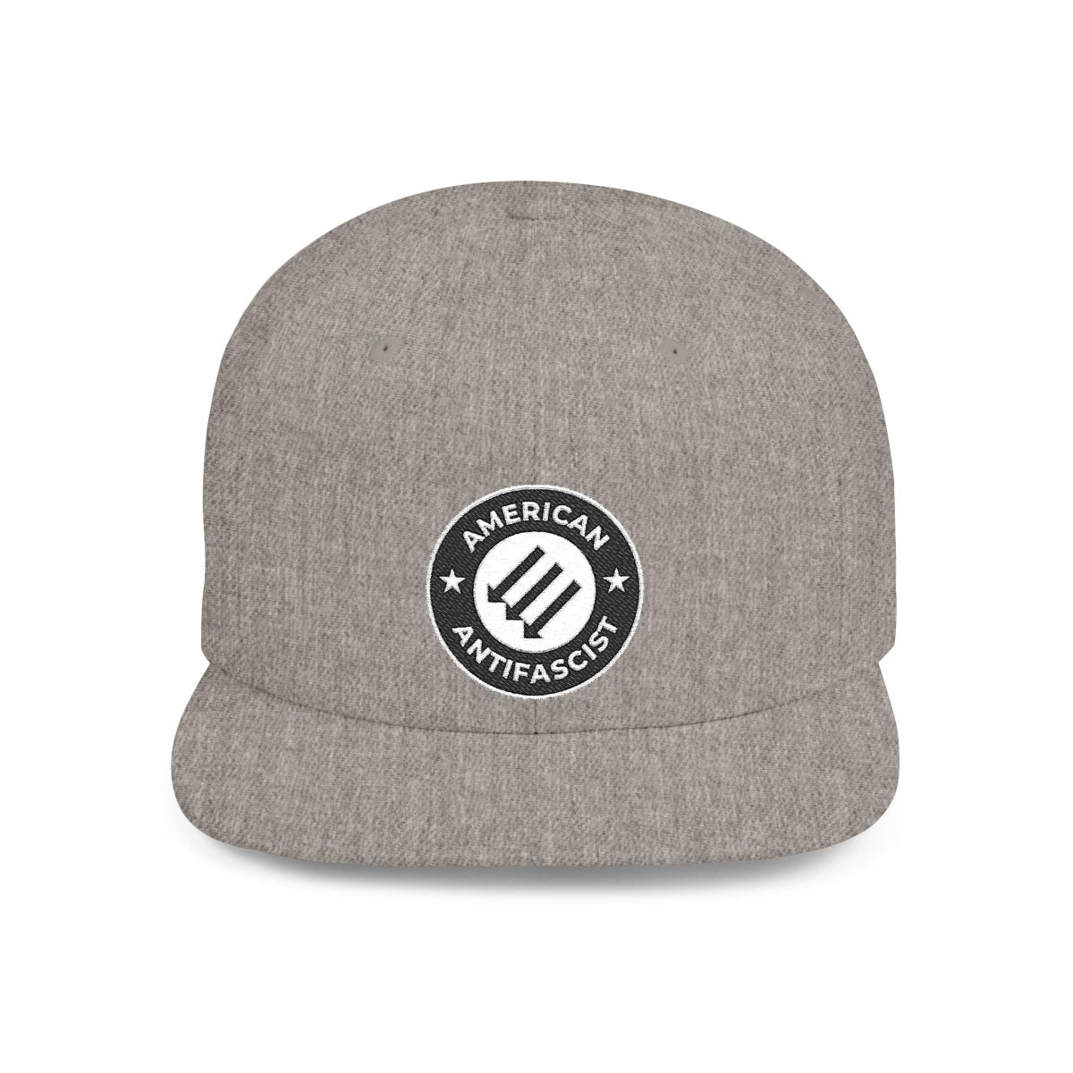 Free Oppression - Hats - American Antifascist – Flat Bill Snapback Hat