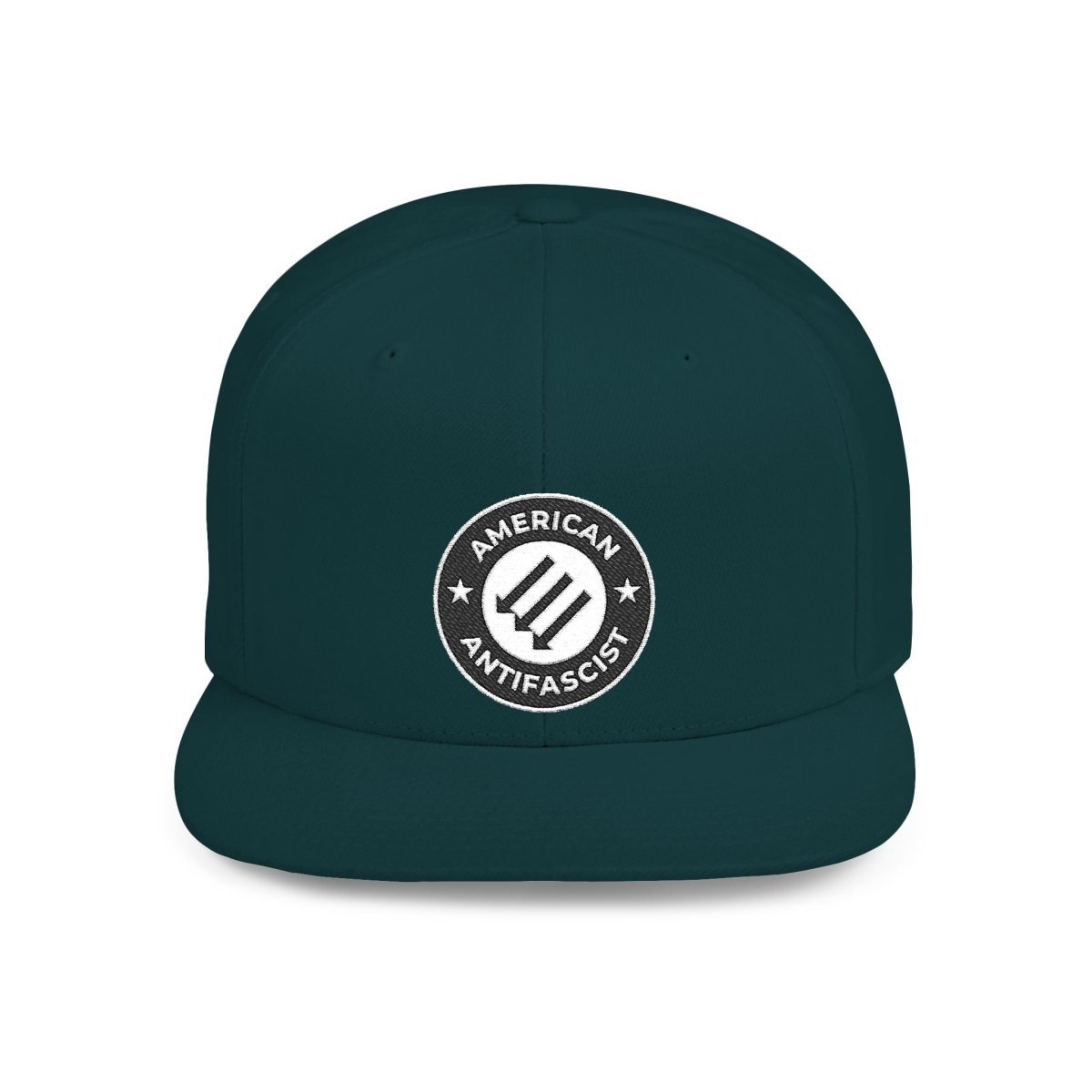 Free Oppression - Hats - American Antifascist – Flat Bill Snapback Hat