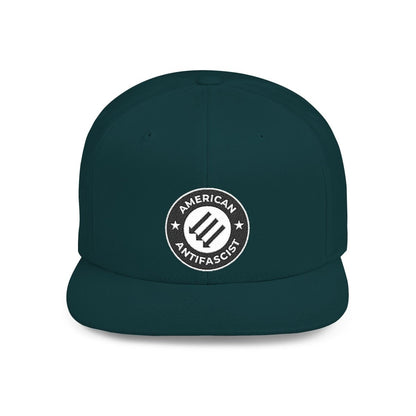 Free Oppression - Hats - American Antifascist – Flat Bill Snapback Hat