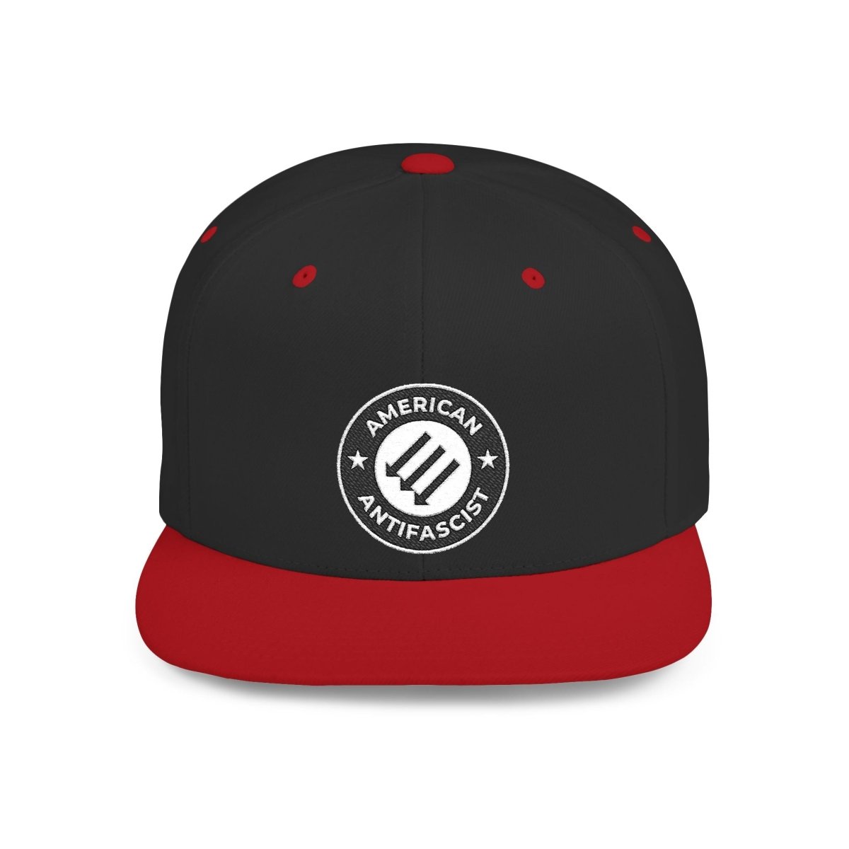 Free Oppression - Hats - American Antifascist – Flat Bill Snapback Hat