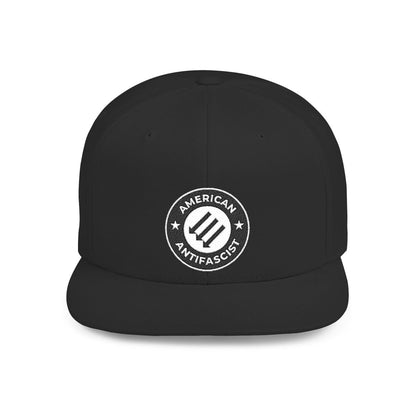 Free Oppression - Hats - American Antifascist – Flat Bill Snapback Hat