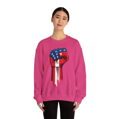 Free Oppression - Sweatshirt - American Painted Hand - Sweatshirt