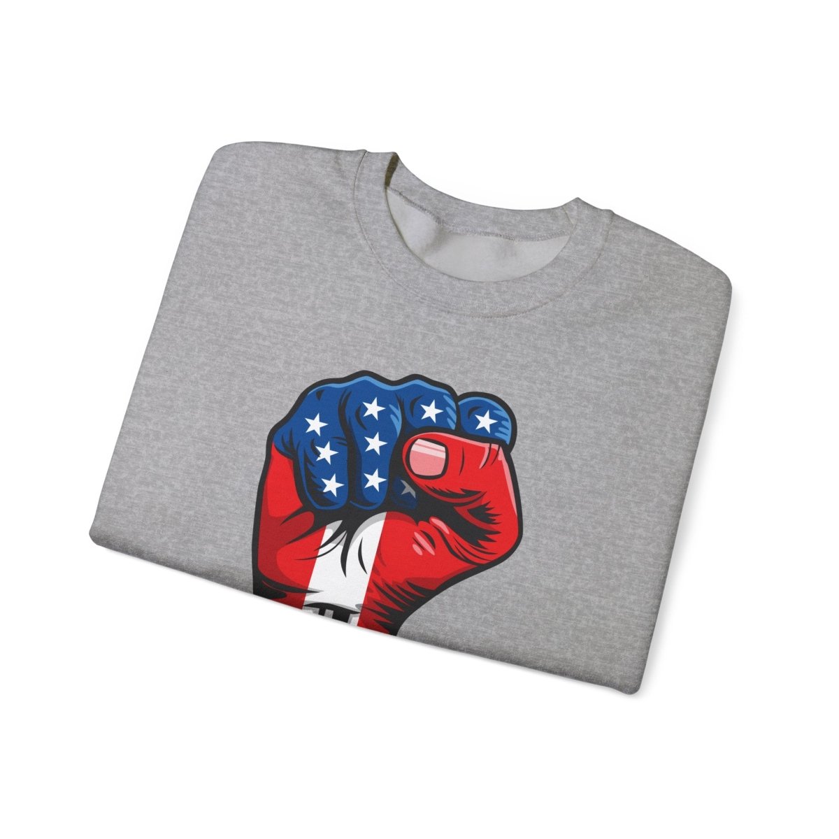 Free Oppression - Sweatshirt - American Painted Hand - Sweatshirt