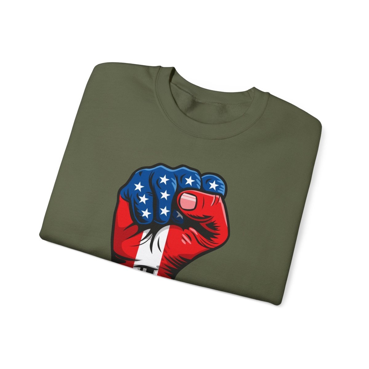 Free Oppression - Sweatshirt - American Painted Hand - Sweatshirt