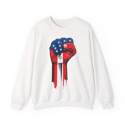 Free Oppression - Sweatshirt - American Painted Hand - Sweatshirt