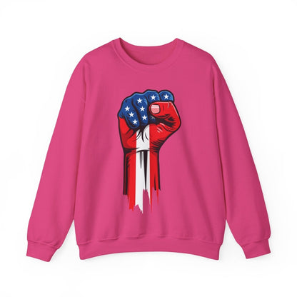 Free Oppression - Sweatshirt - American Painted Hand - Sweatshirt