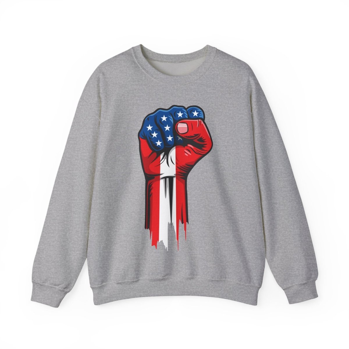 Free Oppression - Sweatshirt - American Painted Hand - Sweatshirt