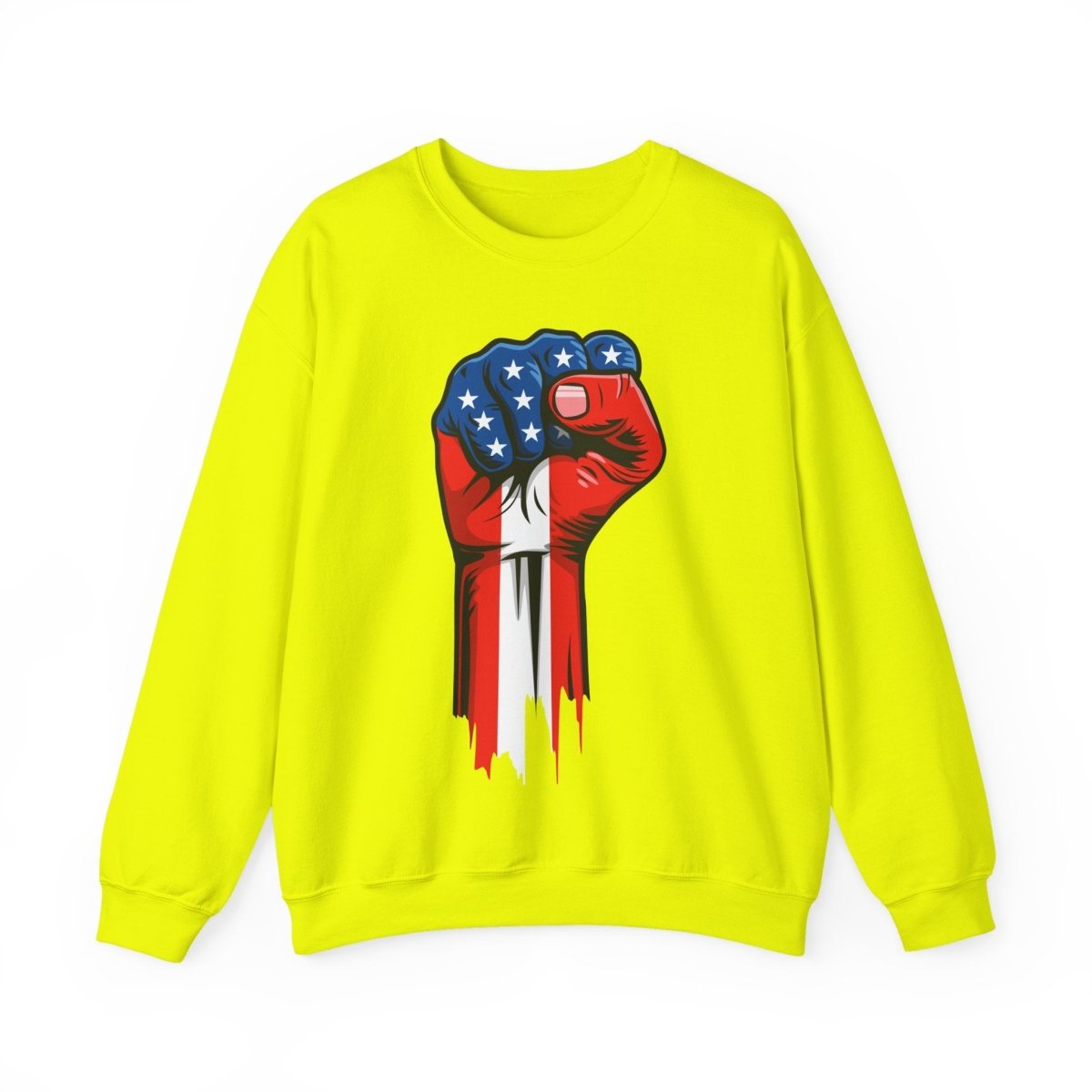 Free Oppression - Sweatshirt - American Painted Hand - Sweatshirt