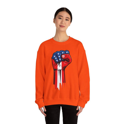 Free Oppression - Sweatshirt - American Painted Hand - Sweatshirt
