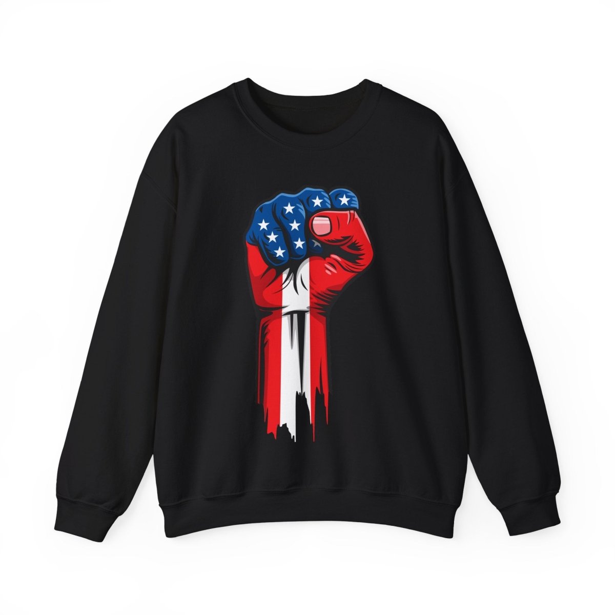 Free Oppression - Sweatshirt - American Painted Hand - Sweatshirt